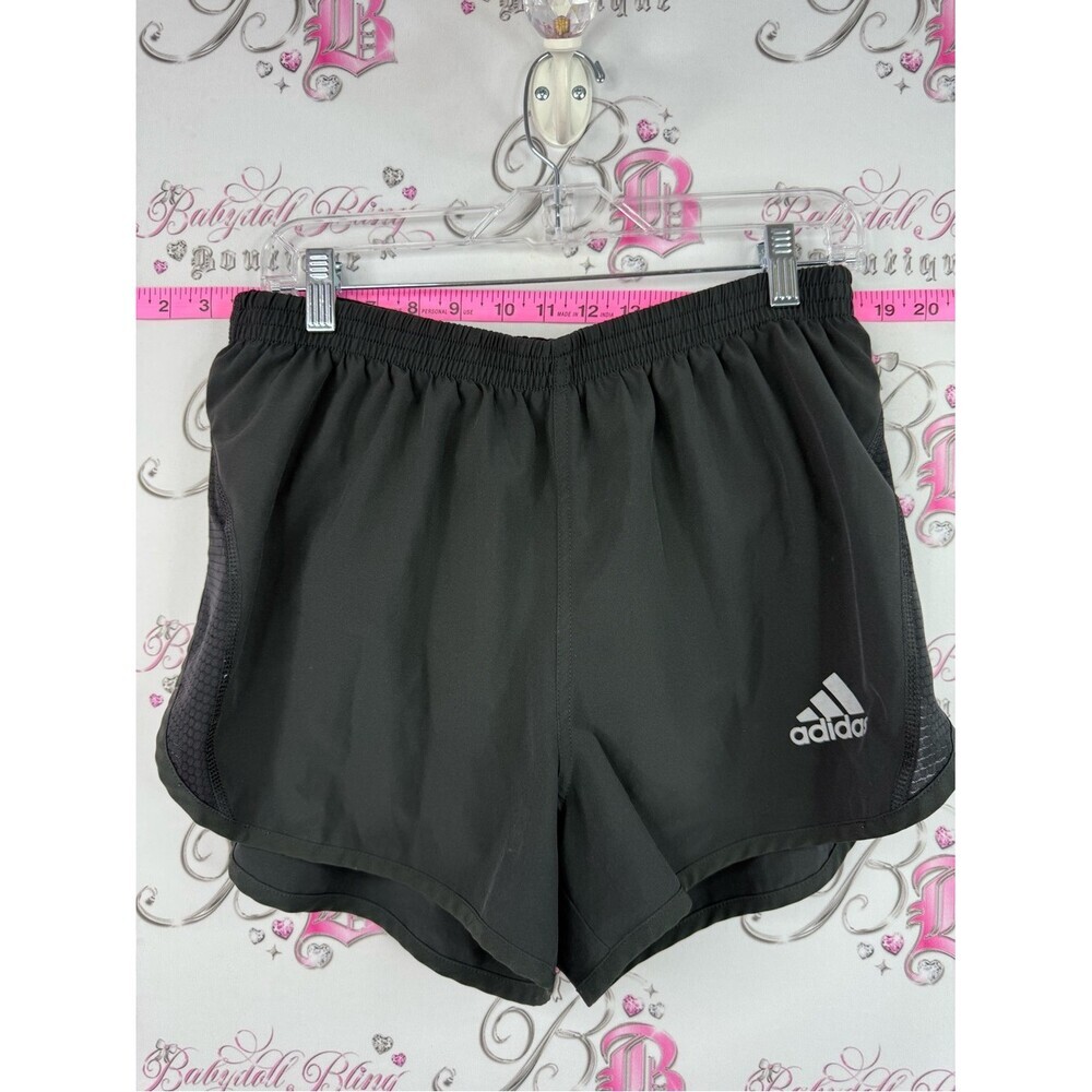 adidas shorts Black Women's Athletic Running Shorts with Logo